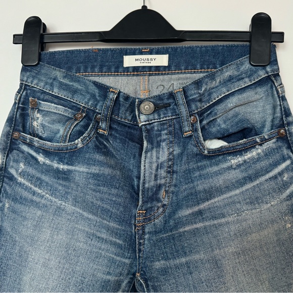 Mousy Vintage Distressed Denim Jeans - Picture 3 of 12